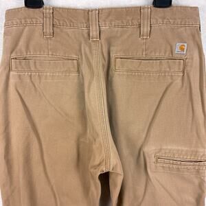 Carhartt Relaxed Fit Carpenter Pants Mens 33x30 (32x30) Brown 5 Pocket Workwear